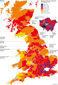 Wages Throughout The Country How Does Your Area Compare News Theguardian Com