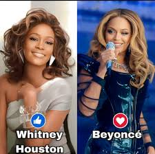 Vocal Queens: Whitney Houston & Beyoncé** **Whitney Houston 👍** With a  voice that defined a generation, Whitney Houston brought elegance, power,  and emotion to every note. Hits like *“I Will Always Love