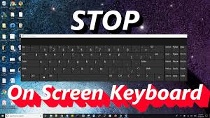 Icloud asked for my password, but i cancelled the request and it left the on screen keyboard still displayed. Stop On Screen Keyboard From Popping Up On Windows 10 Youtube
