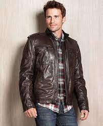 Kenneth Cole Jacket Leather Moto Jacket Mens Coats Jackets Macy S I Think Black Leather Jackets Leather Moto Jacket Leather Jacket Men Mens Jackets