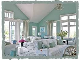 Coastal Chic Coastal Beach Decor Blue Paint Living Room Coastal Living Rooms Blue Living Room