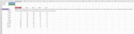 38 semaines et cinq jours de semaines de grossesse. Excel Calcul Du Nombre De Jours De Presence Dans Le Mois En Fonction De Dates D Entree Et Sortie