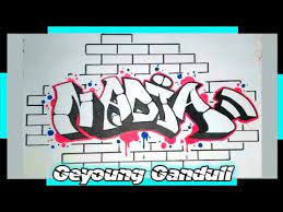Gambar grafiti tulisan tangan 3d,nama orang sendiri a sampai z huruf yang keren. Grafiti Nama Nadia Grafiti Youtube