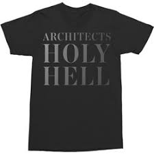 Architects Mens Holy Hell Stacked T Shirt