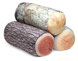 Sleeping Like A Log Pillows By Thinkgeek Creative Pillows Camping Bedroom Camo Rooms