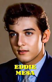 EDDIE MESA, A Filipino Swiss-German mestizo who became a singer and actor  in the 50's and 60's. He was nicknamed the "Elvis Presley of the  Philippines".