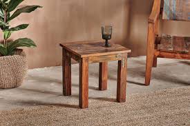 Potterybarn.com has been visited by 100k+ users in the past month Remi Wooden Side Table Nkuku