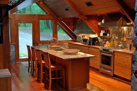 Log Cabin Kitchens Cabinets Design Ideas Log Cabin Kitchens Cabin Kitchen Decor Log Home Kitchens