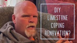 DIY limestone coping renovation?