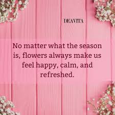 To me, flowers are happiness. design: 30 Beautiful Cards And Flower Quotes To Make Someone Happy