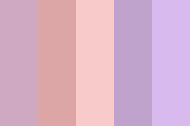 Below i have created for you a simple mood board featuring today's color combination. Soft Pink And Purple Color Palette