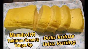 Labu siam atau nama saintifiknya sechium edule merupakan sejenis tumbuhan menjalar kebiasaanya, labu siam dimasak sebagai sayur, misalnya ditumis dengan cili atau dijadikan ramuan. Resep Bolu Kukus Labu Kuning Legit Takaran Sendok Tanpa Sp Youtube