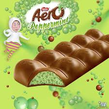 Novedad En Japonshop Com Chocolate Nestle Aero Relleno De Mousse De Menta Peppermint Outdoor Decor Decor Illustration
