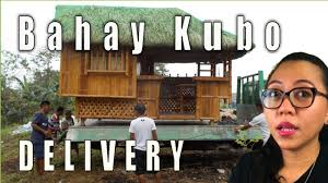 Walls will be all weather fabric. Simple Bahay Kubo Design With Cost Price Youtube