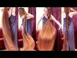 The thickest long hair sensation in youtube with long hair fashion. Real Rapunzels Youtube Extremely Long Hair Beautiful Long Hair Long Hair Video