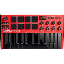 Faster, free and saving data! Akai Professional Mpk Mini Mk3 Keyboard Controller Red Target