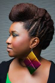 This is another quick and easy hairstyle that you can do on loose hair if you absolutely cannot braid. Winter Hairstyles For Black Natural Hair