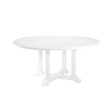 By homestyles (4) brown 46 in. Eichholtz Bell Rive Dining Table Round 160cm White Sweetpea Willow