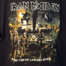 Details about iron maiden a matter of life and death punk rock men's sizes t shirt. Shirts Iron Maiden Matter Of Life And Death Ss Tshirt Xl Poshmark