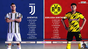 Here you can find and download the newest juventus kit in dream league soccer. Pes 2020 Juventus Vs Borussia Dortmund 0 2 Comeback Gameplay New Kits 20 21 Season Youtube