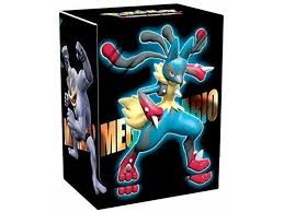 Pokemon card game sun & moon high class pack gx ultra shiny box 1 pack included random 10 cards. Ultra Pro Pokemon Shiny Mega Lucario Deck Box Hook And Loop Closure Newegg Com