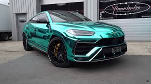 The lamborghini urus is an suv manufactured by italian automobile manufacturer lamborghini. Turquoise Chrome Lamborghini Urus Wants All The Attention