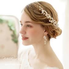 Justine Couture ホワイト花モチーフヘッドドレス 送料無料！ウエディングドレス マーメイドライン 長袖 キャミソール パフスリーブ  背中見せ/バックレス 上品レース 花柄のモチーフ刺繍が美しく 華やかなトレーン 優雅 オーダードレス パーティードレス 花嫁 結婚式/前撮り