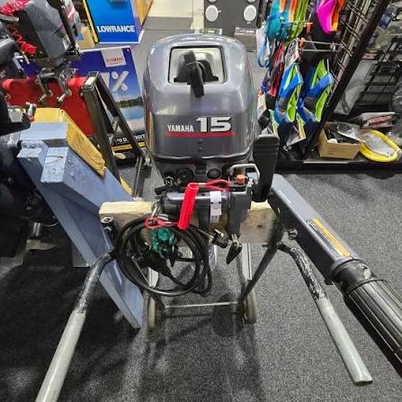 1999 Yamaha 15hp 2-Stroke Outboard Engine - Reliable Marine Power — Turangi Marine | Boat Sales & Service | Yamaha | Lake Taupo