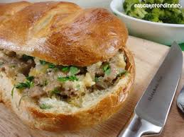 Stuffed French Bread Recipes Savoury Food French Bread