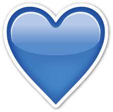 Blue Heart Blue Heart Emoji Heart Emoji Blue Heart
