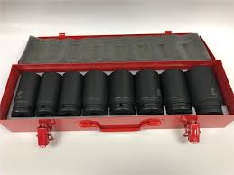 Ingersoll Rand 6461d 3 4 Drive Deep Well 6 Point Impact Socket 8pc Set 1 1 5 Impact Sockets Ingersoll Rand Sockets
