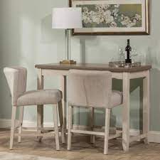 Best choice products new at target. Hillsdale Clarion 3 Piece Counter Height Dining Set With Side Table And Wing Back Chairs Novello Home Furnishings Pub Table And Stool Sets