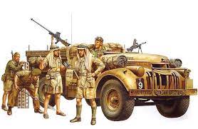 lrdg command car figur modell modellbau