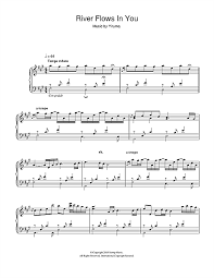 How To Play River Flows In You On Piano Yiruma River Flows In You Partition Chanson Partition Piano