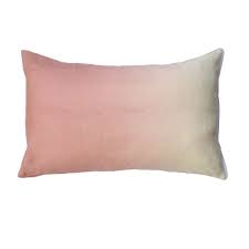 Dip dyed alpaca throw | camel. Dip Dyed Alpaca Rectangular Pillow Eleish Van Breems Home