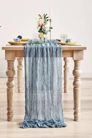 Amazon.Com: Socomi Gauze Cheesecloth Table Runner 10Ft Cheese Cloth Boho  Rustic 35 X 120 Inches Gauze Fabric For Wedding Baby Shower Party  Decoration Beige 1Pc : Home & Kitchen