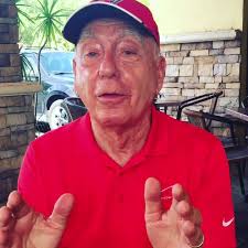 Talked with Drew Lascari head football coach Cardinal Mooney stops to visit  & talk coaching .