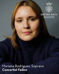 Introducing our very first Concertist Fellow, Portuguese soprano ✨️ Mariana  Rodrigues ✨️ Mariana is finishing her studies at RAM with a full  scholarship under Marie Vassiliou, Raymond Connell, James Baillieu and  Joseph