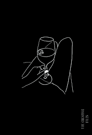 Black And White Hat Wallpaper Thecreativefilesx By Tatianasoash Line Drawings Entrepreneur Tips Girl Boss Quotes Rose A Line Drawing Black Aesthetic Wallpaper Instagram Aesthetic