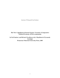 Pdf Post Communist Economic Systems