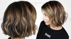 Made famous by the flapper girls of the jazz age, bobs have become a truly timeless hairstyle that everyone should try at least. How To Style A Blunt Bob Undone Textured Waves Short Hair Youtube