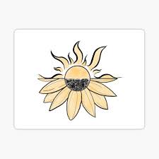 Maybe you would like to learn more about one of these? Half Sunflower Gifts Merchandise Redbubble