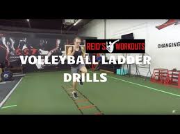 7 ladder drills for volleyball players