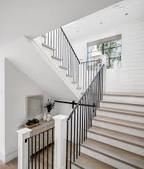 Banister Option Metal Staircase Railing House Interior Stair Decor