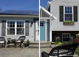 Front porches split level homes. Remodelaholic Real Life Rooms Split Level Curb Appeal
