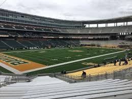 mclane stadium section 130 home of baylor bears