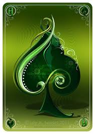 Pin By Bianca Pearce On Forest Green Ace Of Spades Playing Cards Art Playing Cards Design