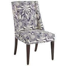 Our Classic Wingback Chair Soars Into A New Era Hand Upholstered In An Chair Navy Dining Chairs Fabric Dining Chairs