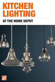 Enhance Your Interior Design With Industrial Lighting The Brushed Nickel Copper And Gold Kitchen Island Lighting Home Depot Kitchen Island Lighting Lighting