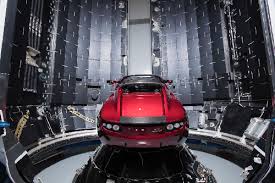 The falcon heavy propelled the tesla into space with the intention of sending as far as mars's orbit, but the car overshot its target, heading towards the asteroid belt the car was supposed to be put on a path around the sun that would take the vehicle out to the distance of mars' orbit. Can I Drive Elon Musk S Tesla After It S Been In Space For 100 Years Space Exploration Stack Exchange